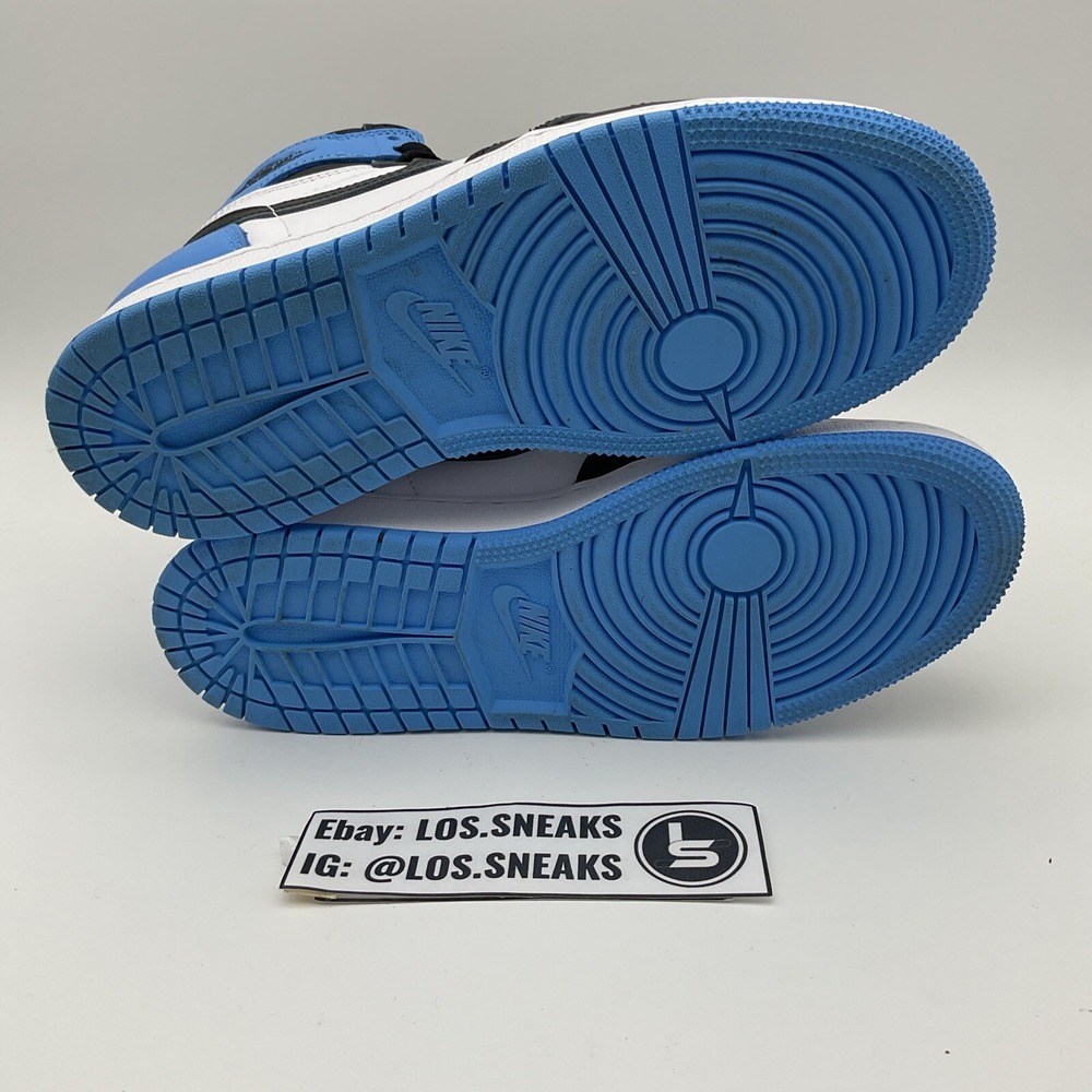 Size 5.5Y (GS) -‎ Jordan 1 High Retro OG UNC Toe (FD1437-400) - Picture 7 of 10